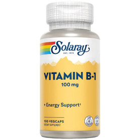Solaray Vitamine B1 100 mg 100 gélules végétales