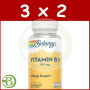 Pack 3x2 Vitamina B1 100Mg 100 Cápsulas Vegetales Solaray