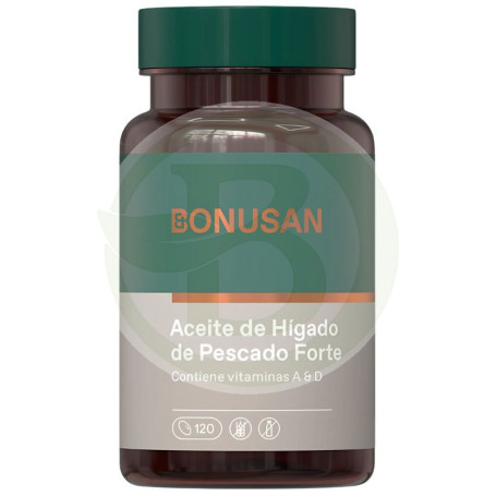 Bonusan Forte Huile de Foie de Poisson 120 Perles