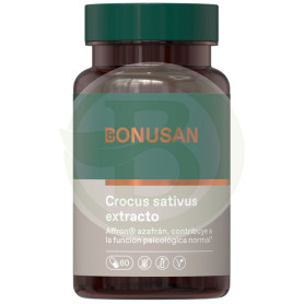 Extrait de Crocus Sativus 60 Gélules Bonusan
