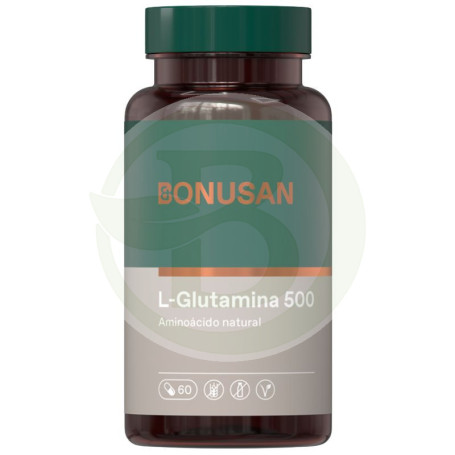 L-Glutamine 500Mg. 60 capsules Bonusan L-Glutamine 500Mg. 60 capsules Bonusan