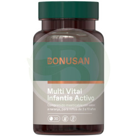 Multi Vital Infantis Active 30 Comprimés Bonusan