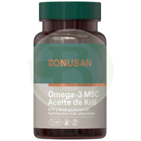 Oméga 3 Msc Krill 60 Gélules Bonusan