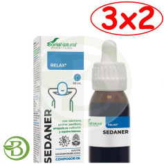 Pack 3x2 Composor 05 Sedaner 50 ml Soria Natural