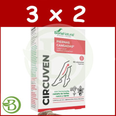 Pack 3x2 Circuven 30 Capsules Soria Natural