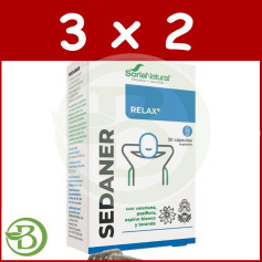Pack 3x2 Sedaner 30 Capsules Soria Natural