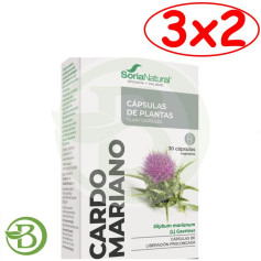 Pack 3x2 Chardon-Marie 30 Capsules Soria Natural