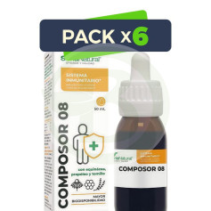Pack 6x Composeur 08 50Ml Soria Natural