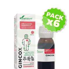 Pack 6x Composor 41 Gincox 50 ml Soria Natural