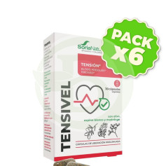 Pack de 6 x Tensivel 30 gélules Soria Natural