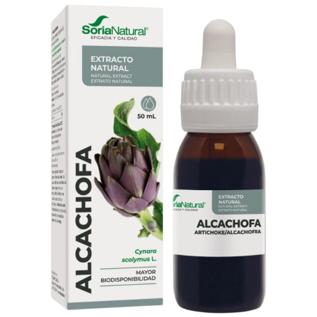 Extrait d&#39;artichaut 50 ml Soria Natural