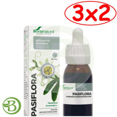Pack 3x2 Extrait de Passiflore 50 ml Soria Natural