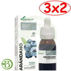 Pack 3x2 Extracto De Arándano 50Ml Soria Natural