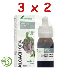 Pack 3x2 Extrait d'Artichaut 50 ml Soria Natural