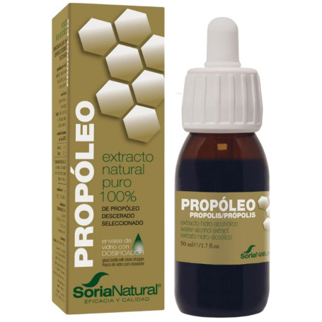 Extrait hydroalcoolique de propolis 50 ml Soria Natural