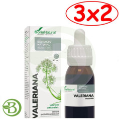 Pack 3x2 Extrait de Valériane 50 ml Soria Natural