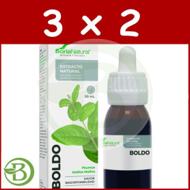 Pack 3x2 Extracto De Boldo 50Ml Soria Natural