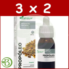 Pack 3x2 Extrait de Propolis 50 ml Soria Natural
