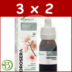 Pack 3x2 Extrait de Drosera 50 ml Soria Natural