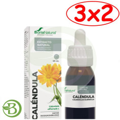 Pack 3x2 Extrait de Calendula 50 ml Soria Natural