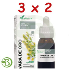 Pack 3x2 Extrait de Verge d'Or 50 ml Soria Natural