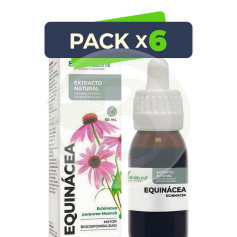 Pack de 6 extraits d'échinacée 50 ml Soria Natural