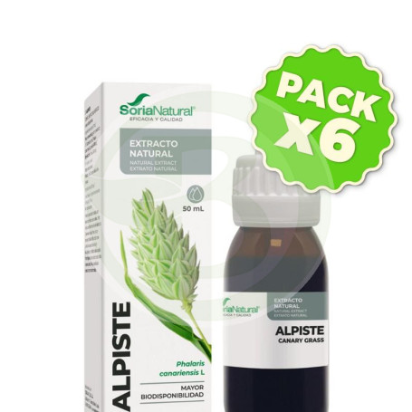 Pack 6x Extracto De Alpiste 50Ml Soria Natural