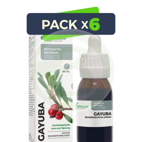 Pack 6x Extracto De Gayuba 50Ml Soria Natural
