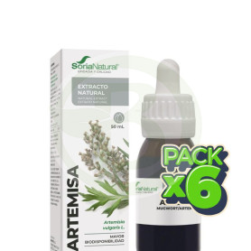 Pack 6x Extracto De Artemisa 50Ml Soria Natural