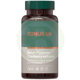 Sabal, Pygeum, Canneberge 60 Capsules Bonusan