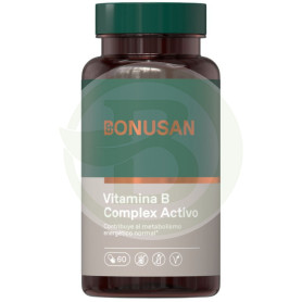 Complexe actif de vitamine B 60 capsules Bonusan
