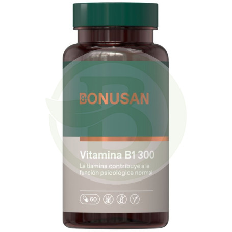 Vitamine B1 (Thiamine Hcl) 300Mg. 60 capsules Bonusan