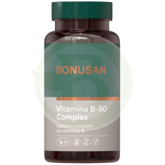 Complexe de vitamine B-50 60 capsules Bonusan