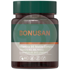 Vitamine B6 Complexe Méthylique 60 Gélules Bonusan