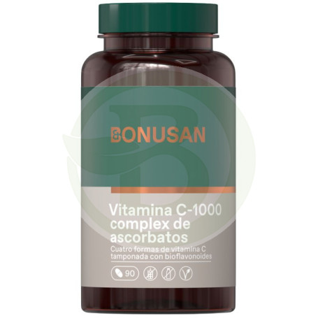 Complexe Vitamine C1000 Ascrobate 90 Comprimés Bonusan Complexe Vitamine C1000 Ascrobate 90 Comprimés Bonusan