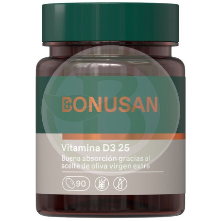 Vitamine D3 25Mcg / 1000IU 90 capsules Bonusan