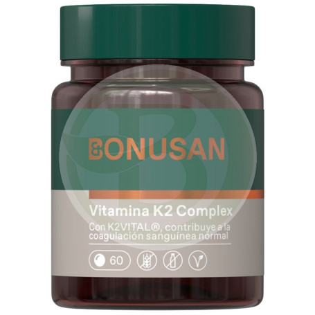 Vitamine K2 100Mcg. Plus 90 comprimés Bonusan Vitamine K2 100Mcg. Plus 90 comprimés Bonusan