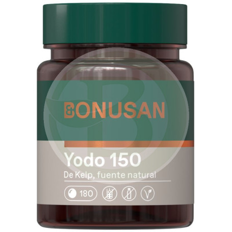 Iode 150Mcg. (Kelp) 180 comprimés Bonusan Iode 150Mcg. (Kelp) 180 comprimés Bonusan