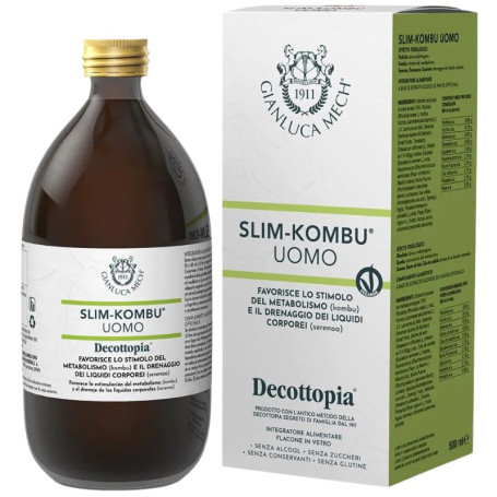 Slim-Kombu Homme 500 ml Gianluca Mech