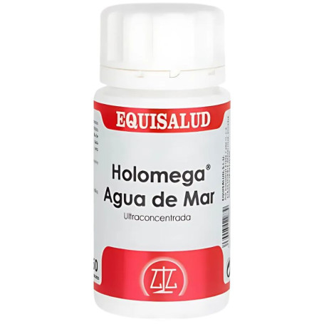 Holomega Eau de mer ultra-concentrée 50 gélules Equisalud