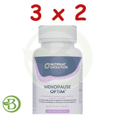 Pack 3x2 Menopause Optim 60 Gélules Végétales Nutrinat Evolution