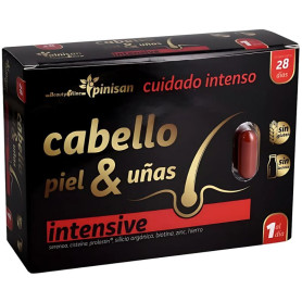 Cheveux, Peau et Ongles Intensive Beautyline 28 Capsules Pinisan
