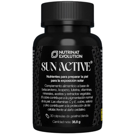 Sun Active 30 gélules Nutrinat Evolution Sun Active 30 gélules Nutrinat Evolution