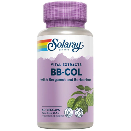 Bb-Col (Bergamote et Berbérine) 60 Capsules Solaray