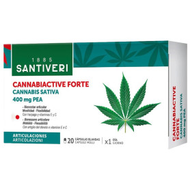 Cannabiactive Forte 20 Gélules Molles Santiveri