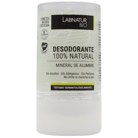 Déodorant en stick à l&#39;alun 120 g Labnatur Bio