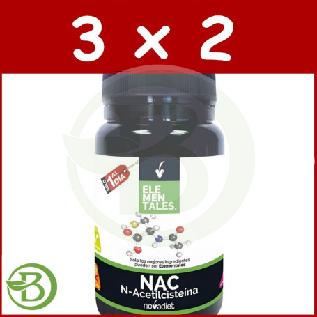 Pack 3x2 Nac 30 Capsulas Novadiet Pack 3x2 Nac 30 Capsulas Novadiet