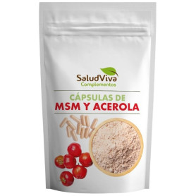Gélules MSM et Acérola 119gr Salud Viva