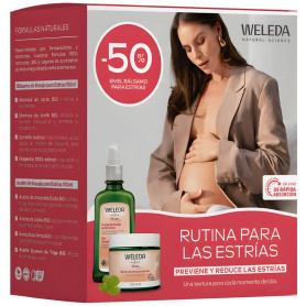 Routine Vergetures Huile et Baume Weleda