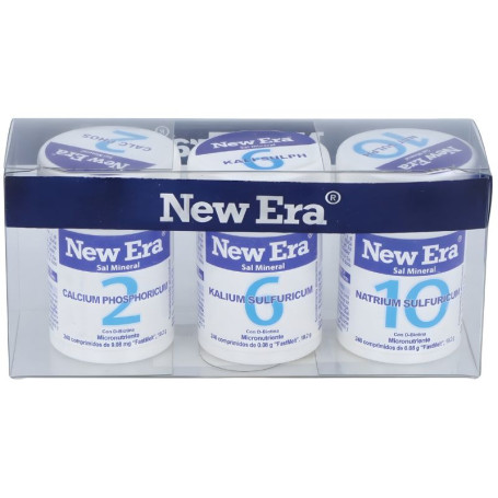 Schüssler Trio Allergies (Sels 2+6+10) New Era